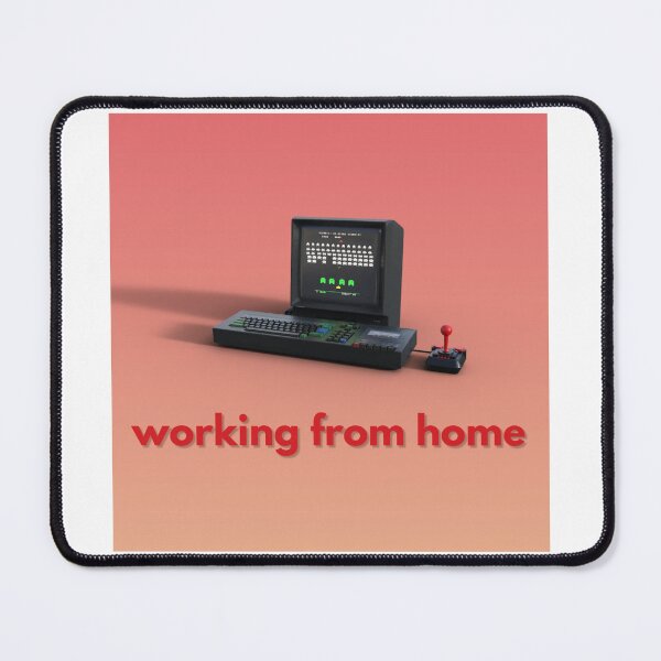 Item preview, Working From Home Retro Computer Design designed and sold by JoseyMiles.