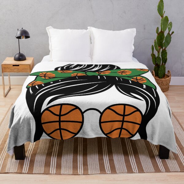 Item preview, Basketball Mom Messy Bun designed and sold by NobleForte.