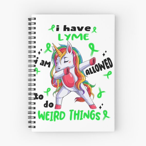 Item preview, Lyme Awareness Funny I have Lyme i'm allowed to do Weird Things! designed and sold by JanetShop809.