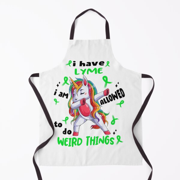 Item preview, Lyme Awareness Funny I have Lyme i'm allowed to do Weird Things! designed and sold by JanetShop809.