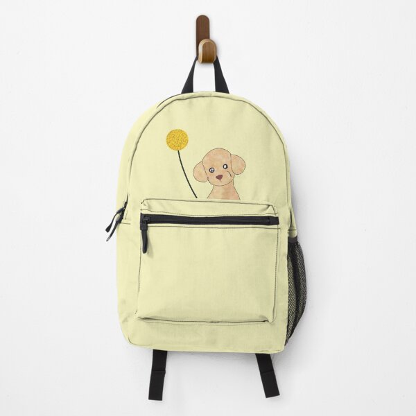 Item preview, Super Cute Puppy With Flower Tail Print designed and sold by alicelilacarts.