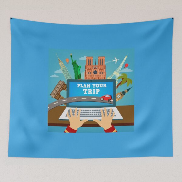 Item preview, Plan your Trip. Travel Banner. Time to Travel. Vacation Planning. Travel Industry. Modern Travel Technologies. Booking Hotel designed and sold by ivector.