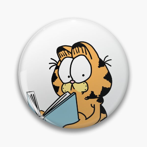 Item preview, Garfield Reading a Suspicious Book designed and sold by MehranZetzsche.