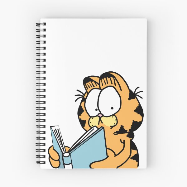 Item preview, Garfield leyendo un libro sospechoso designed and sold by MehranZetzsche.