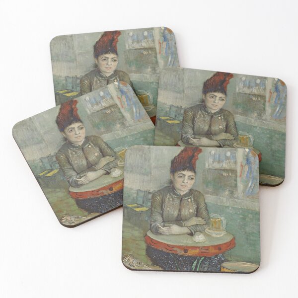 Item preview, 'Agostina Segatori' by Vincent Van Gogh (Reprint) designed and sold by Classic Visions Gallery.