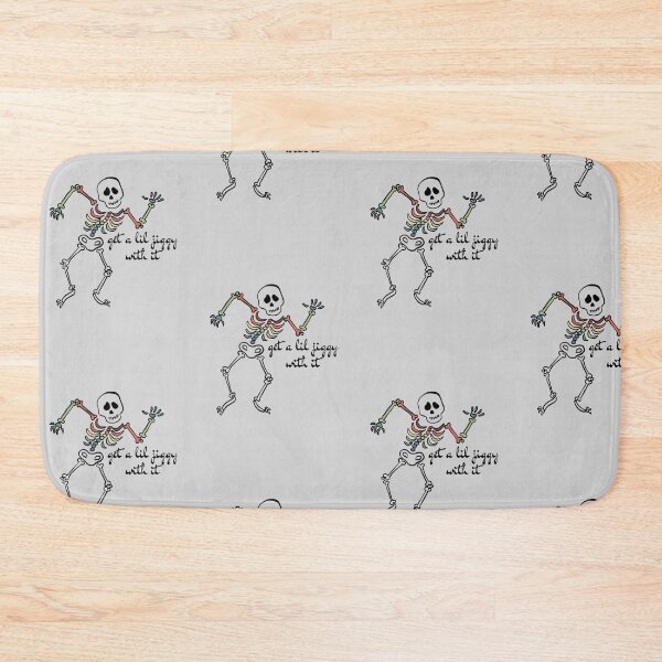 Item preview, get a lil jiggy with it rainbow skeleton designed and sold by Pink Ribbon.