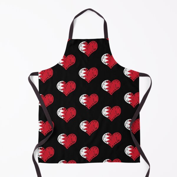 Item preview, Bahrain Flag Heart Love designed and sold by rafaeltto.