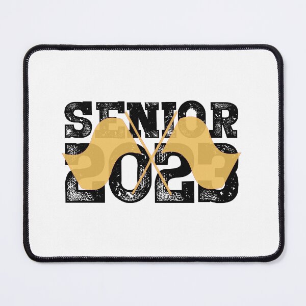Item preview, Class of 2023 - Color Guard Flag - Black/Yellow designed and sold by BandMomDesigns.