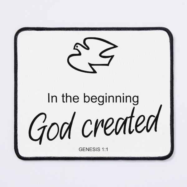 Item preview, In the beginning, God created - Genesis 1:1 designed and sold by aheartforgod.