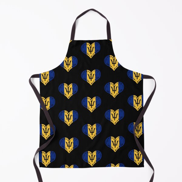 Item preview, Barbados Flag Heart Love designed and sold by rafaeltto.