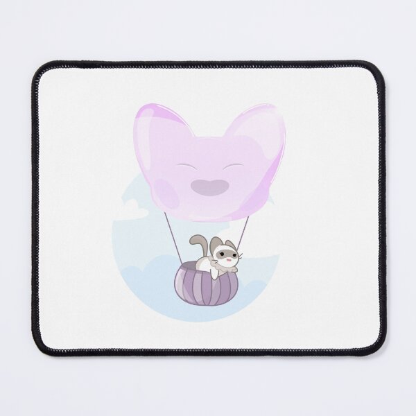 Item preview, Hot air balloon cat designed and sold by Jynly.