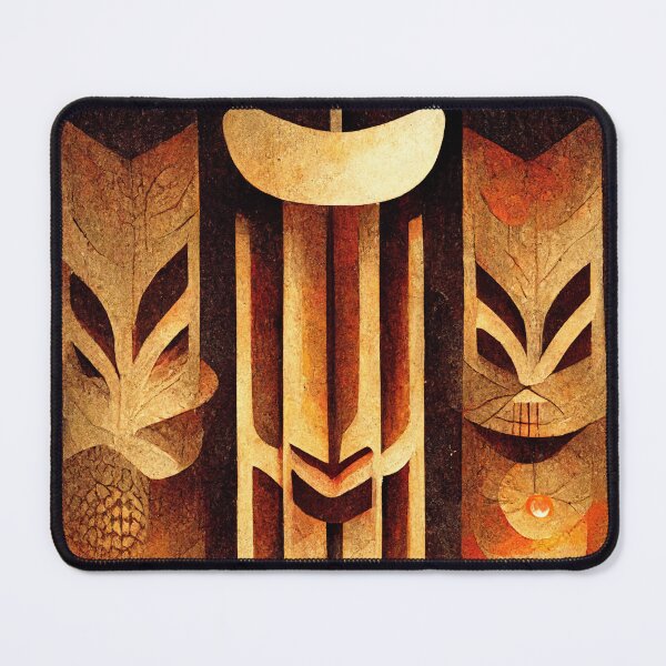 Item preview, Tiki Art Deco designed and sold by ArtDecoGecko.