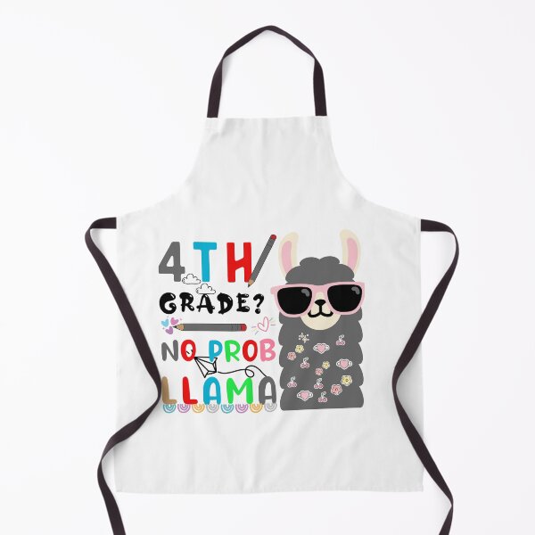 Item preview, 4th grade is no prob llama- 4th grade back to school llama designed and sold by POPLIN ⭐ ⭐ ⭐ ⭐ ⭐.