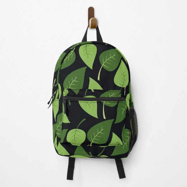 Item preview, Green Leaves, Floral Pattern, Dark Background designed and sold by Clothingspot.