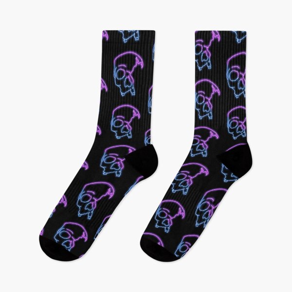Item preview, Neon Half-Skull designed and sold by jakeenglish69.