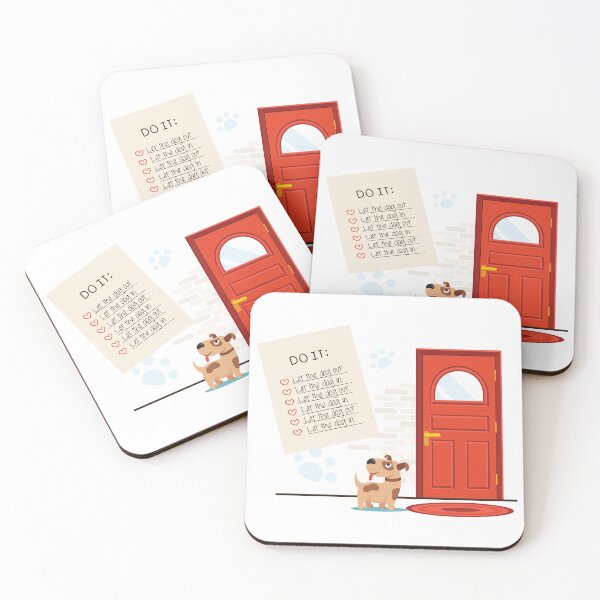 Item preview, Today's To-Do List - Let the dog in and out designed and sold by Susan Says.