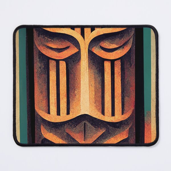 Item preview, Tiki Art Deco designed and sold by ArtDecoGecko.
