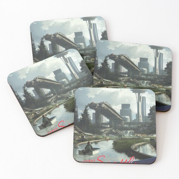 Item preview, Visit Seattle! designed and sold by FLYCRAYON.
