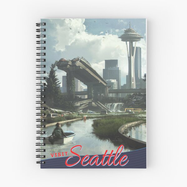 Item preview, Visit Seattle! designed and sold by FLYCRAYON.