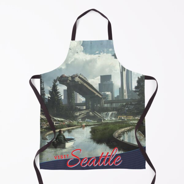 Item preview, Visit Seattle! designed and sold by FLYCRAYON.