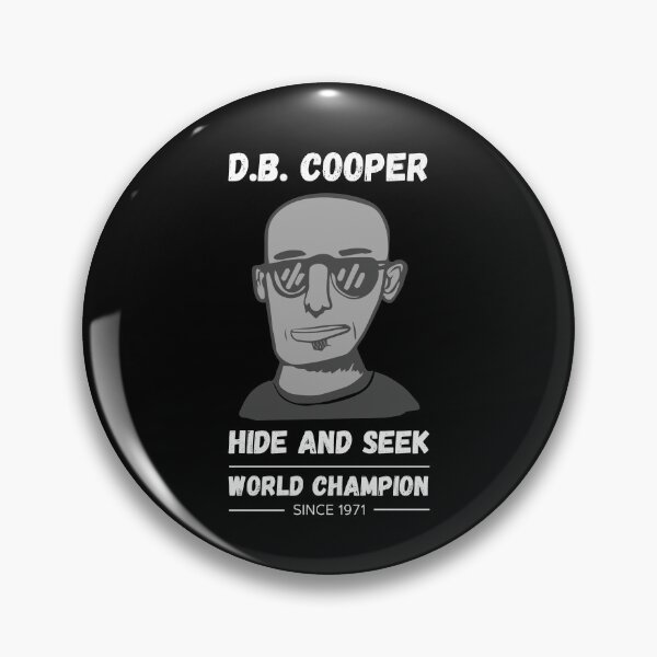 Item preview, D.B. Cooper Hide and Seek World Champion Since 1971 designed and sold by appareltolove.