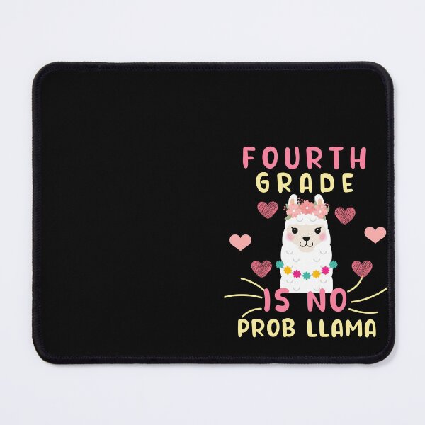 Item preview, 4th grade is no prob llama- 4th grade back to school llama designed and sold by POPLIN ⭐ ⭐ ⭐ ⭐ ⭐.