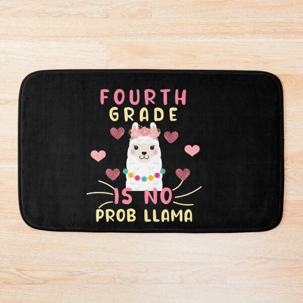Item preview, 4th grade is no prob llama- 4th grade back to school llama designed and sold by POPLIN ⭐ ⭐ ⭐ ⭐ ⭐.