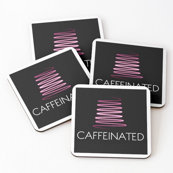 Item preview, Caffeinated - Caffeine Addict Design designed and sold by JoseyMiles.