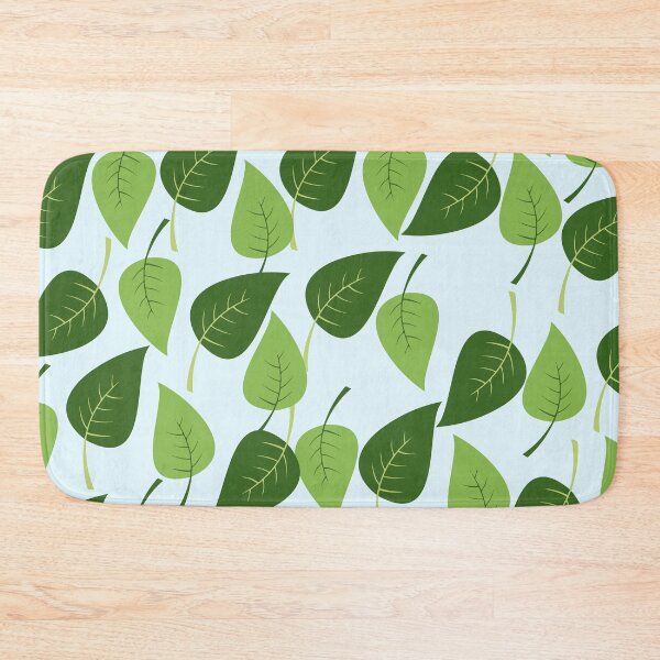 Item preview, Green Leaves, Floral Pattern, Dark Background designed and sold by Clothingspot.