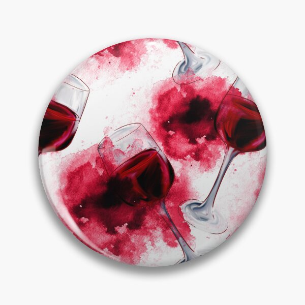 Item preview, Spilled Red Wine Stain Pattern Design designed and sold by Draculaura2009.