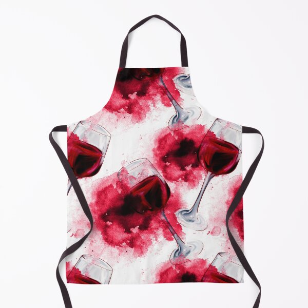 Item preview, Spilled Red Wine Stain Pattern Design designed and sold by Draculaura2009.