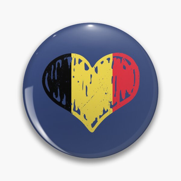 Artikelvorschau, Belgium Flag Heart Love entworfen und verkauft von rafaeltto.