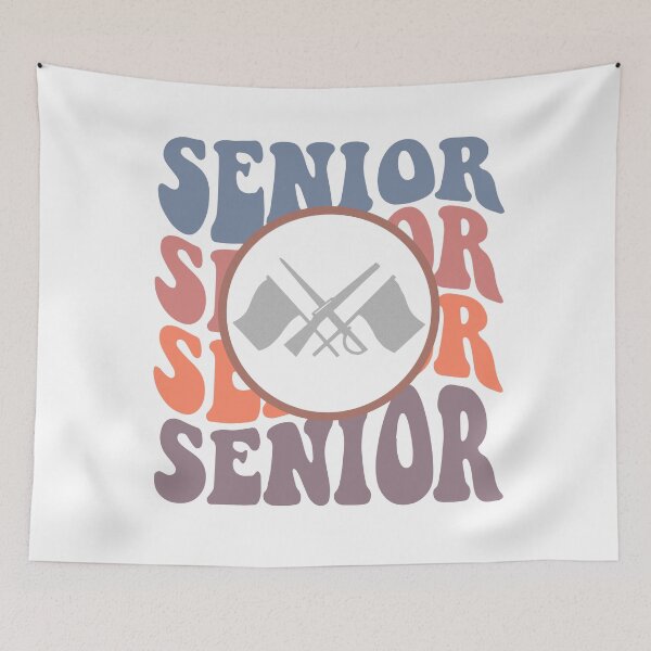 Item preview, Marching Band Senior - Color Guard Flag/Rifle/Sabre designed and sold by BandMomDesigns.