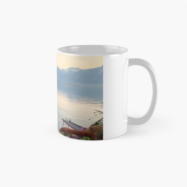 Item preview, Tranquility on Swiss Lake - Watercolour Style designed and sold by WWWC2288.