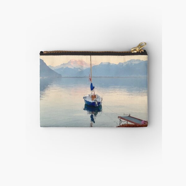 Item preview, Tranquility on Swiss Lake - Watercolour Style designed and sold by WWWC2288.