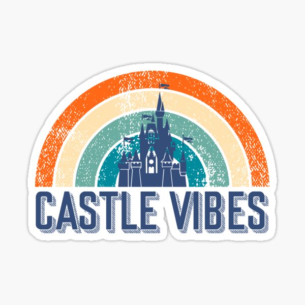 Castle Vibes Sticker For Sale By Kimhutton Redbubble 