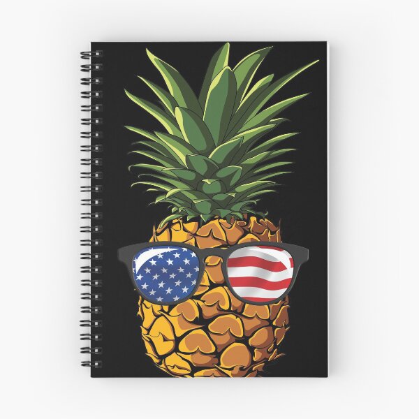 Item preview, Pineapple Aloha Beaches 4th of July Patriotic USA T-shirt designed and sold by LiqueGifts.