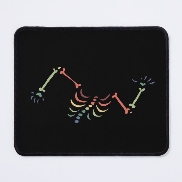 Artikelvorschau, Muted Rainbow Skeleton Brustkorb entworfen und verkauft von Pink Ribbon.