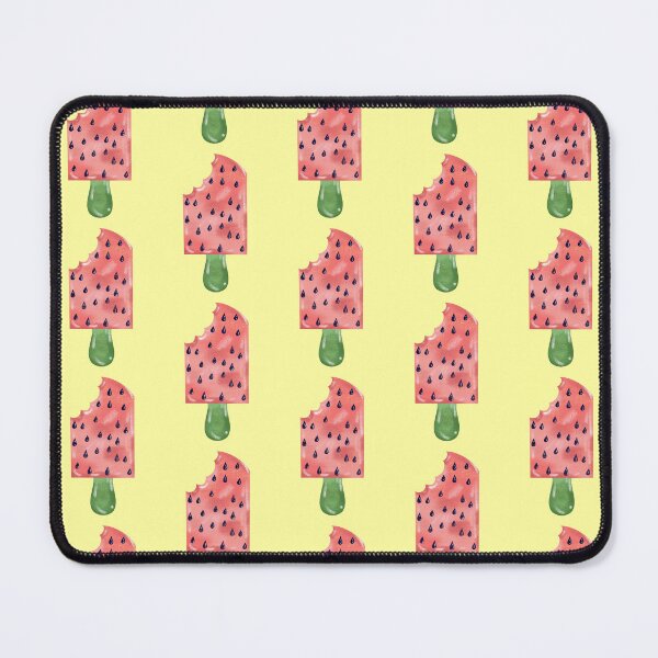 Item preview, Pink Watermelon With Yellow Background designed and sold by missmann.