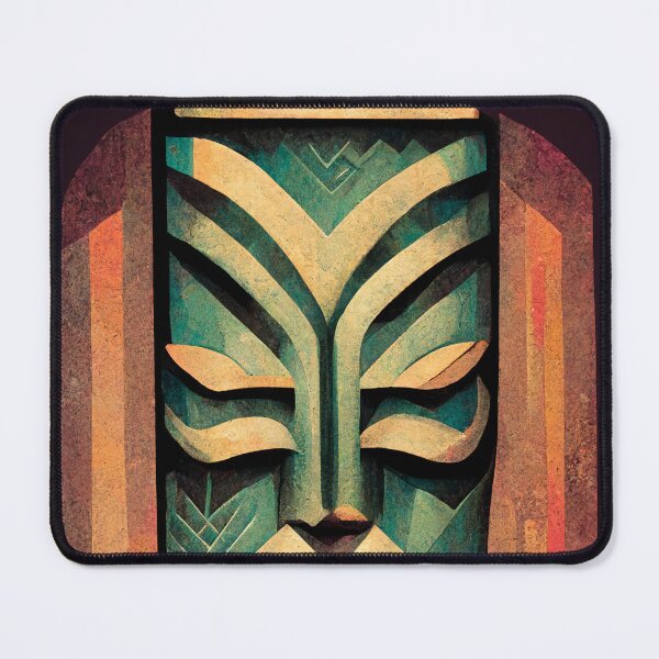 Item preview, Tiki Art Deco designed and sold by ArtDecoGecko.