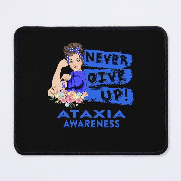 Item preview, Ataxia Warrior - Never Give Up! - Support Ataxia Warrior Gifts designed and sold by whlrcheryl.