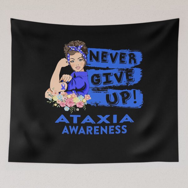 Item preview, Ataxia Warrior - Never Give Up! - Support Ataxia Warrior Gifts designed and sold by whlrcheryl.