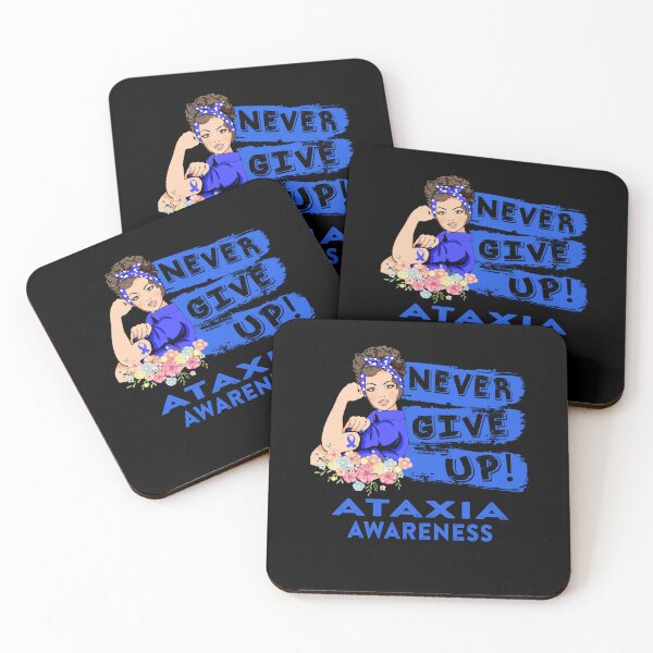 Item preview, Ataxia Warrior - Never Give Up! - Support Ataxia Warrior Gifts designed and sold by whlrcheryl.