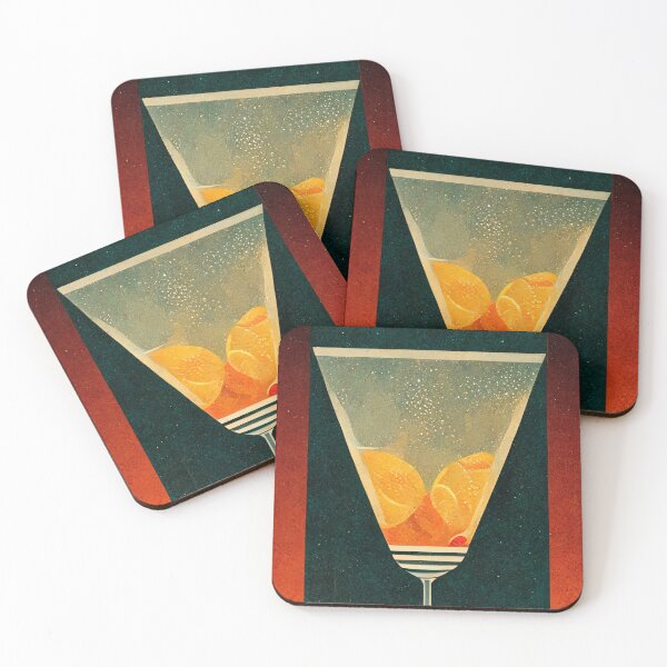 Item preview, Cocktail Art Deco designed and sold by ArtDecoGecko.