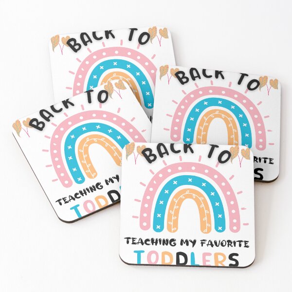 Item preview, back to teaching my favorite peeps, daycare school teacher designed and sold by POPLIN ⭐ ⭐ ⭐ ⭐ ⭐.