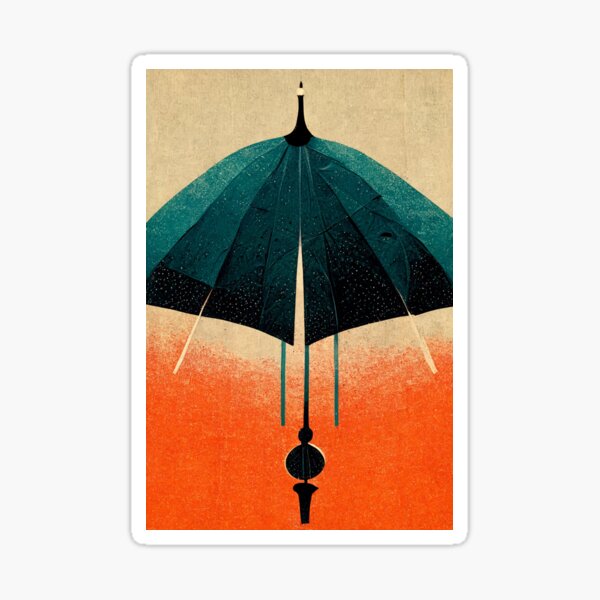 Item preview, Umbrella Art Deco designed and sold by ArtDecoGecko.