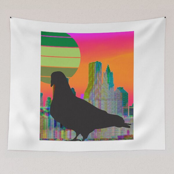 Item preview, 80's Style City Pigeon  designed and sold by GarnersDesigns.