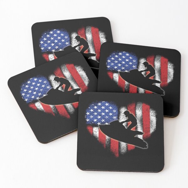 Item preview, I Love Jet Skiing USA designed and sold by GreatWest.