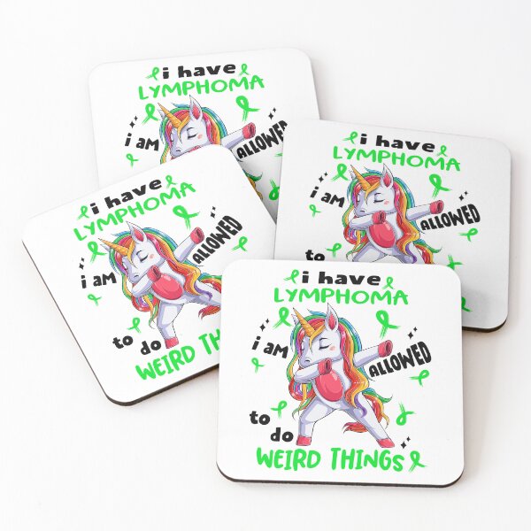 Item preview, Lymphoma Awareness Funny I have Lymphoma i'm allowed to do Weird Things! designed and sold by JanetShop809.