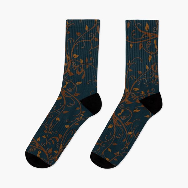 Item preview, Leaves Vines Pattern, Floral Pattern, Dark Background designed and sold by Clothingspot.